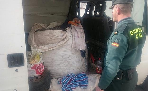 Investigan a 25 individuos por la sustracción de 5.724 kilos de aceituna