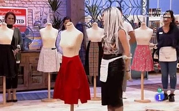 La granadina Mahi, la favorita del público en 'Maestros de la Costura'