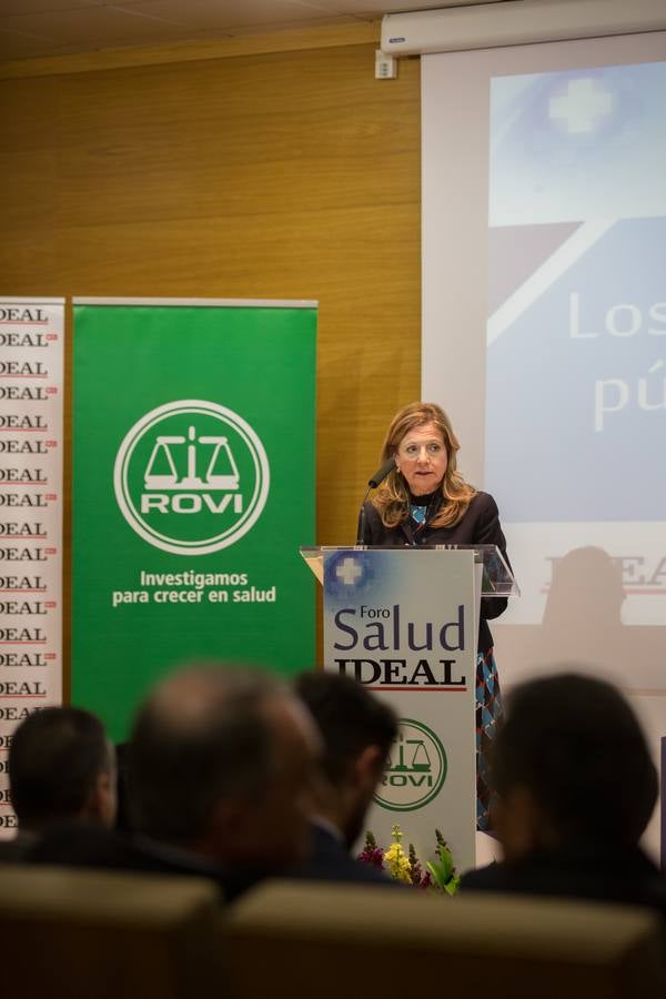 La consejera de Salud, Marina Álvarez, interviene en el Foro 'Los retos de la sanidad pública en Andalucía'