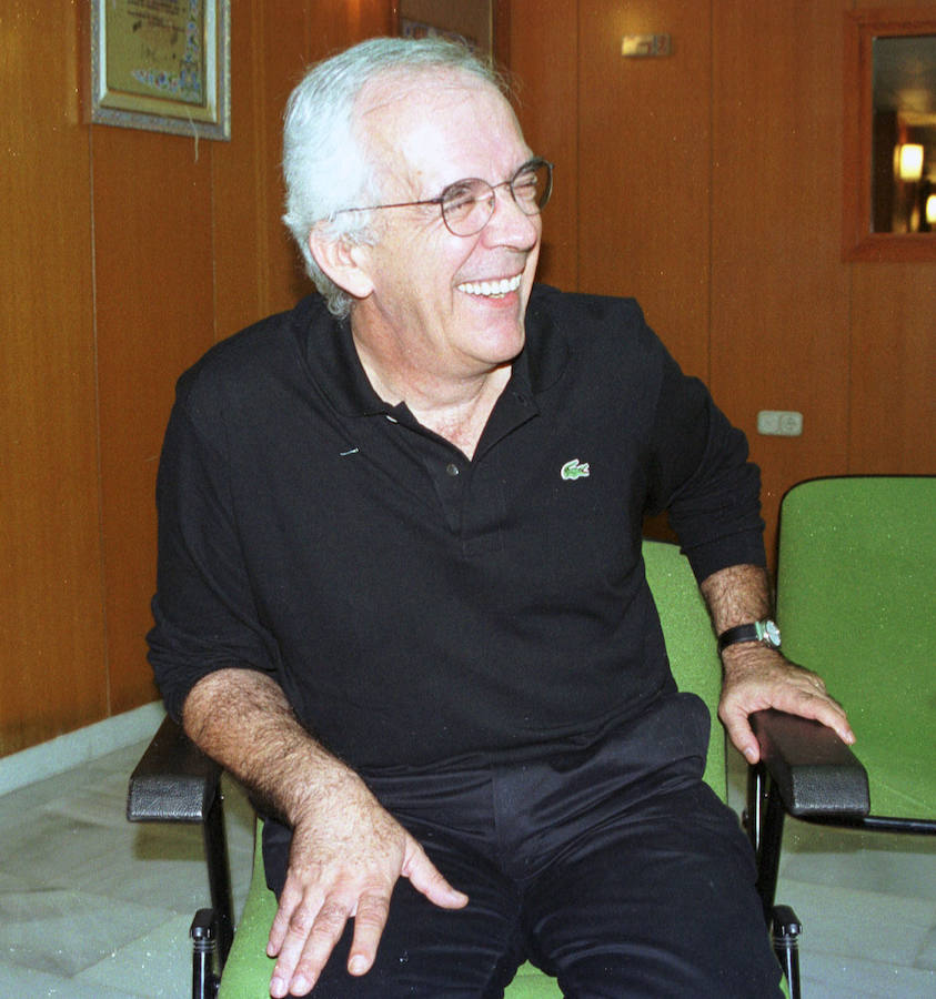 Durante su participación en los Cursos del Centro Mediterráneo de Almuñécar. Septiembre 1999