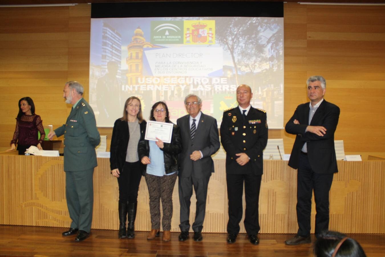 Ayer se entregaron en la Casa de las Mariposas los diplomas del Plan Director para la Convivencia y la Mejora de la Seguridad