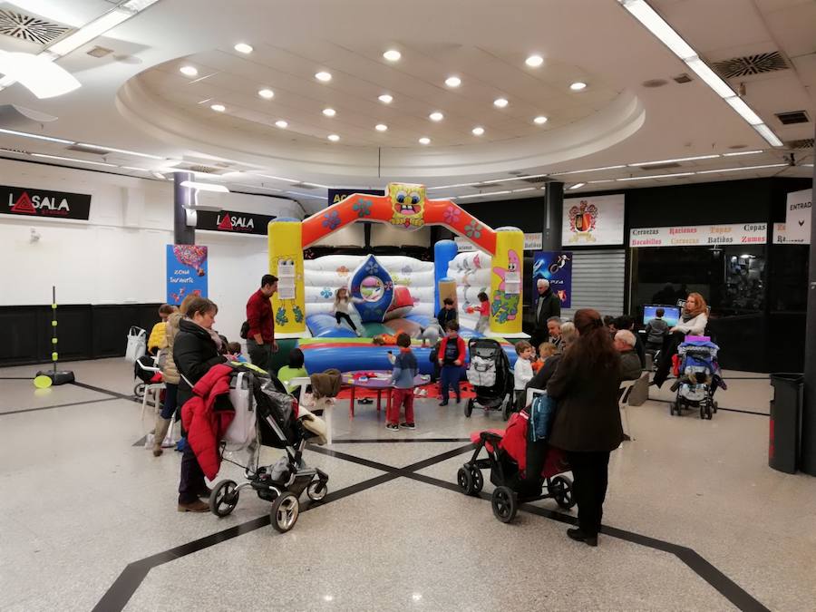 Los juegos para los más pequeños, que se realizan en la planta central, están reinventando el lugar