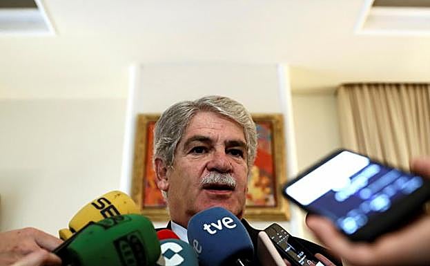 El ministro de Asuntos Exteriores, Alfonso Dastis.