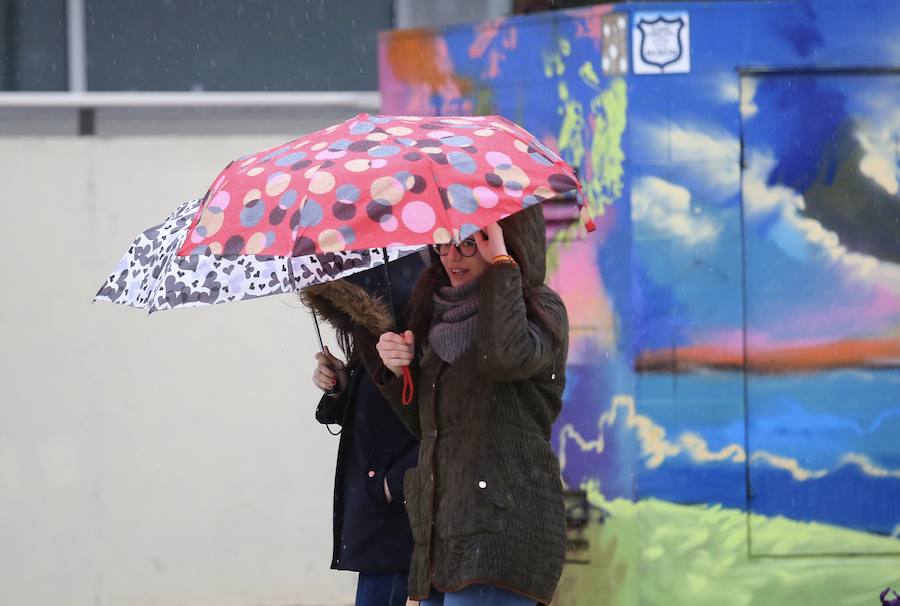 Semana de precipitaciones abundantes en la capital