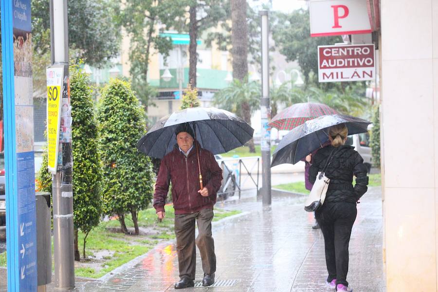 La Costa de Granada, en alerta naranja por lluvias