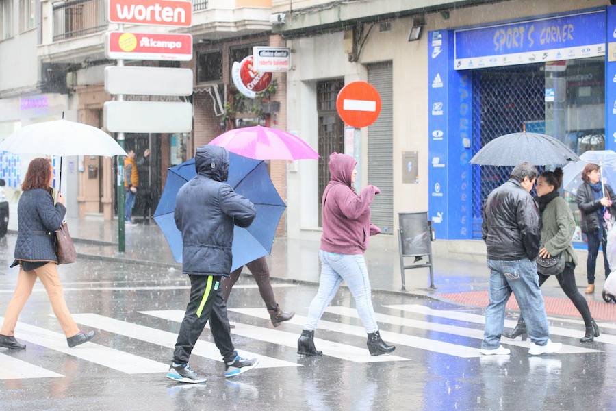 La Costa de Granada, en alerta naranja por lluvias