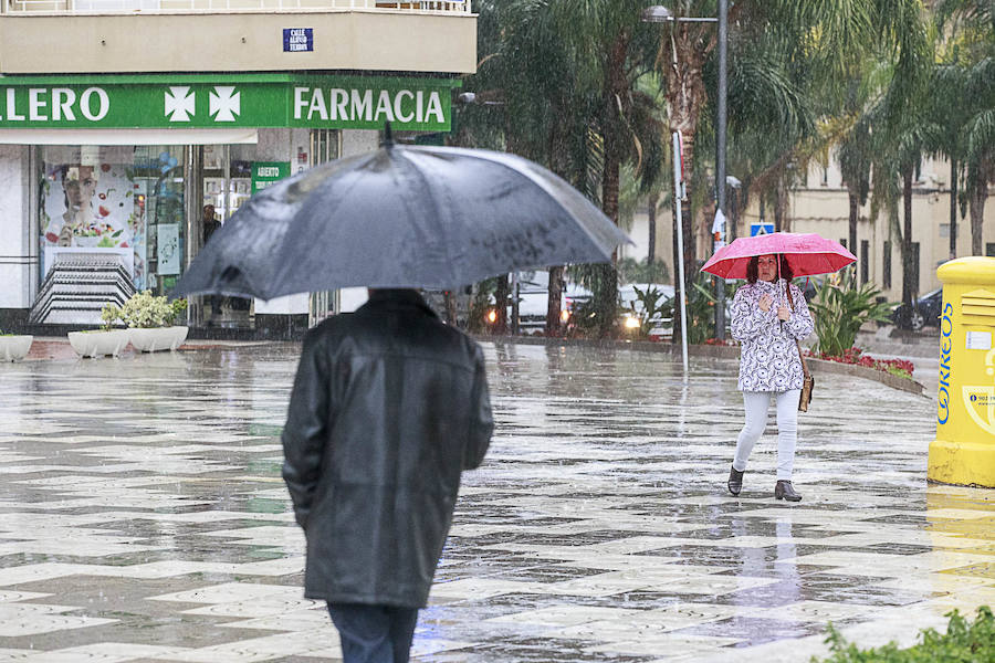 La Costa granadina, en alerta amarilla