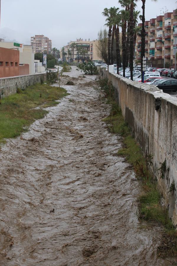 Así está el Río Seco de Almuñécar