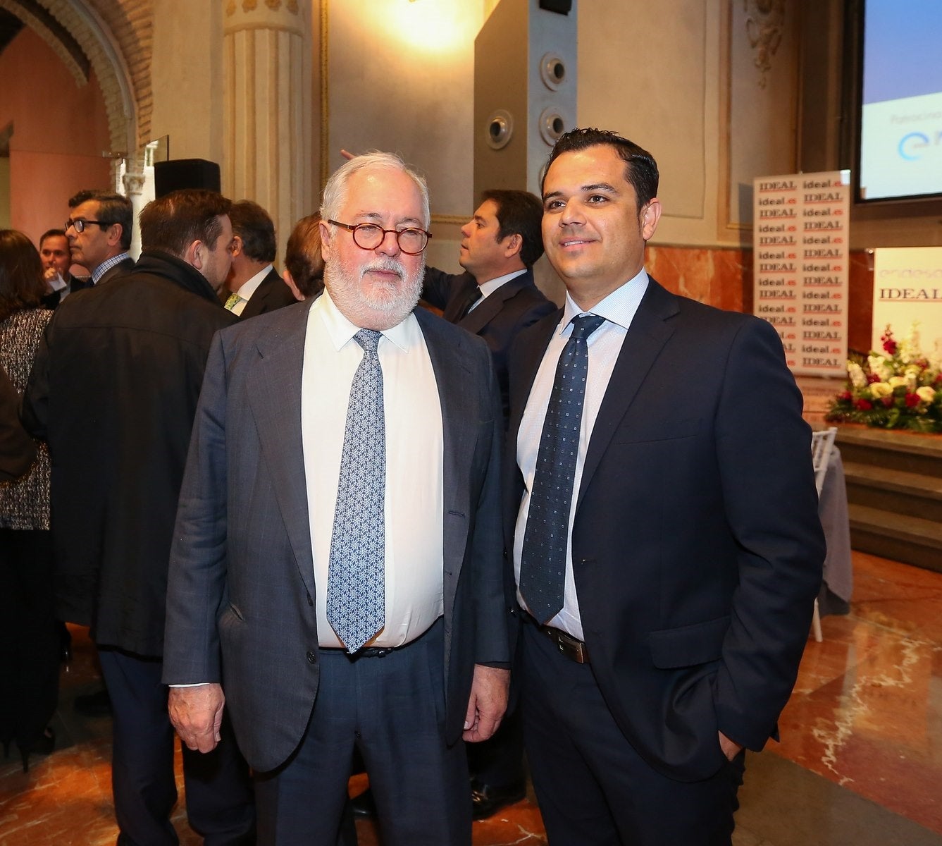 El comisario europeo de Acción por el Clima y Energía, Miguel Arias Cañete, interviene en un desayuno informativo organizado por IDEAL con el patrocinio de Endesa