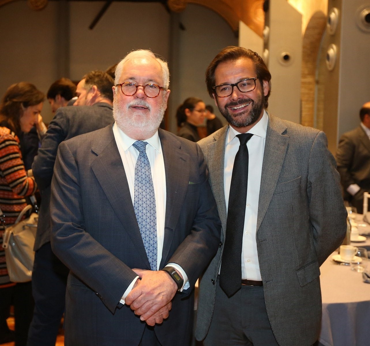 El comisario europeo de Acción por el Clima y Energía, Miguel Arias Cañete, interviene en un desayuno informativo organizado por IDEAL con el patrocinio de Endesa