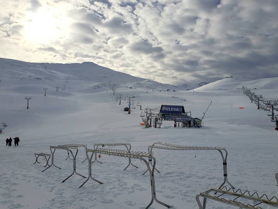 Fotos: Tremenda nevada en la Sierra