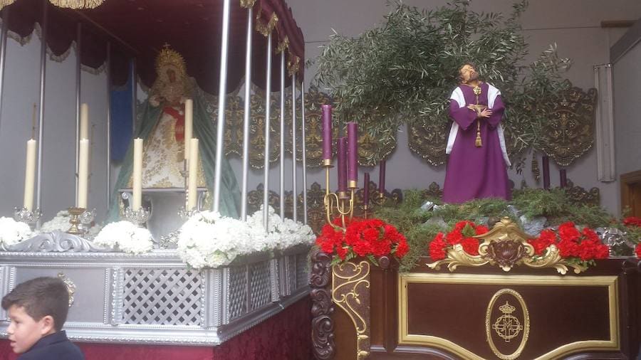 Por la mañana las calles de las inmediaciones del templo de la Magdalena se llenaron de los más pequeños