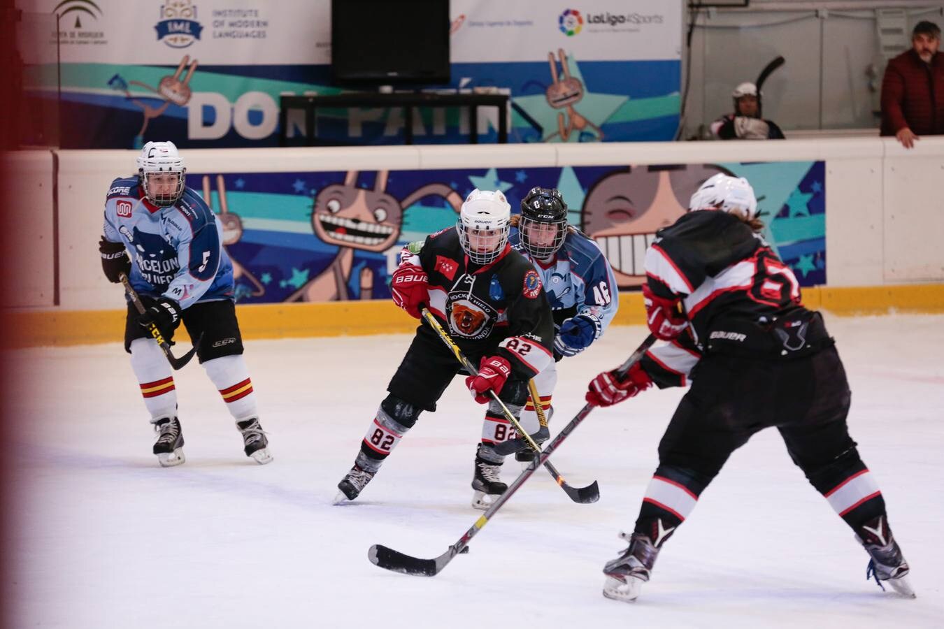 Las madrileñas superan al Asme Barcelona por ocho a cero en la final de la Copa de la Reina disputada en el Mulhacén