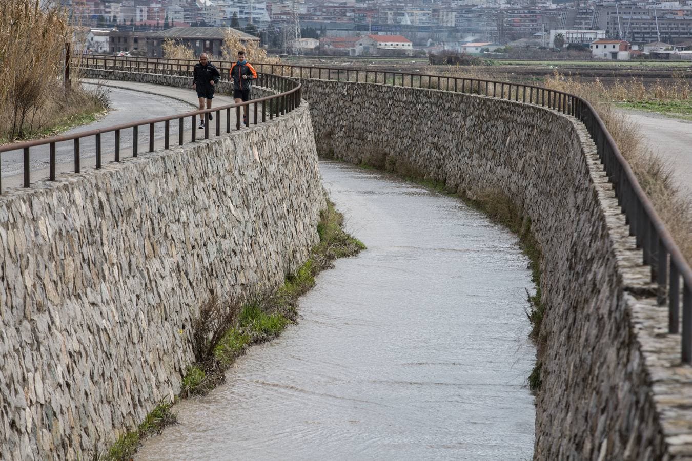 Los ríos Beiro, Darro, Dílar, Genil y Monachil, tras las últimas precipitaciones