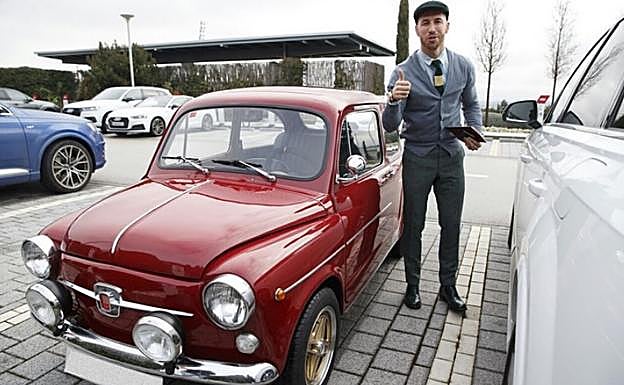 La foto de Sergio Ramos que da la vuelta al mundo: con un 600 tuneado