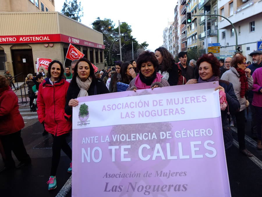 Así ha transcurrido la manifestación por el Día de la Mujer en Jaén