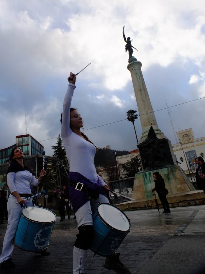 Así ha transcurrido la manifestación por el Día de la Mujer en Jaén