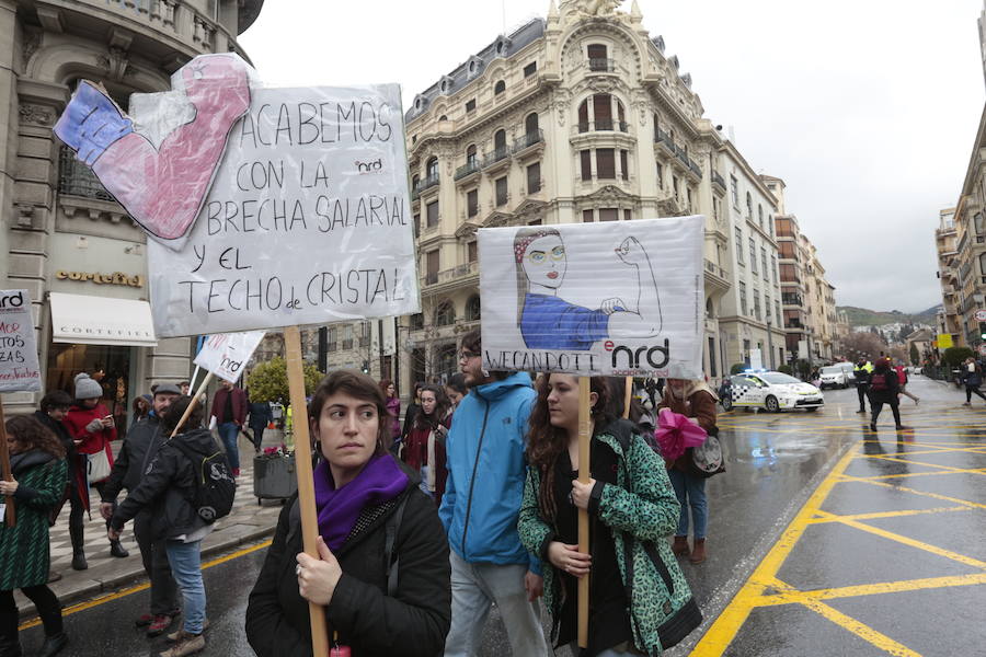 La jornada del 8M se vivió con intensidad en la capital.