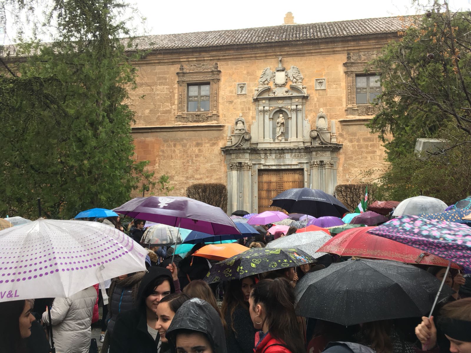 La jornada del 8M se vivió con intensidad en la capital.