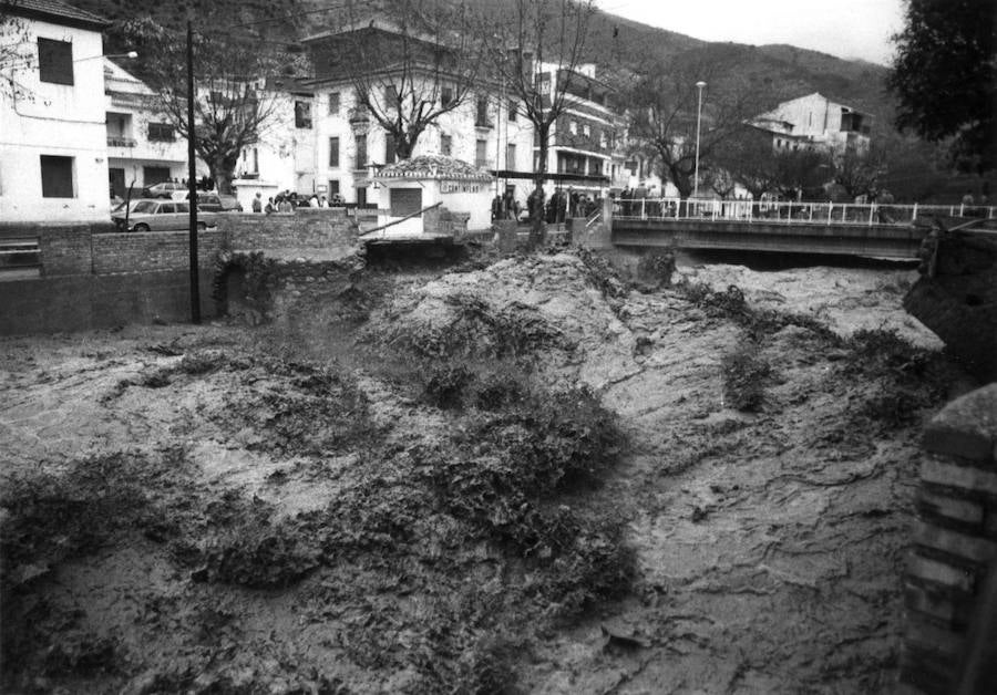 Se cumplen 55 años de las violentas lluvias que dejaron sin hogar a miles de personas en Granada