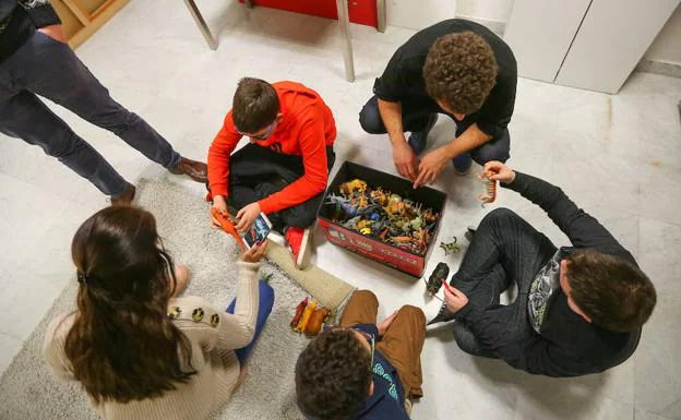 Una de las actividades de la asociación Aderes en Granada.