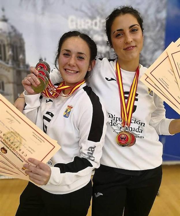 Dos deportistas de Vélez de Benaudalla, seleccionadas para el Campeonato del Mundo de Kenpo