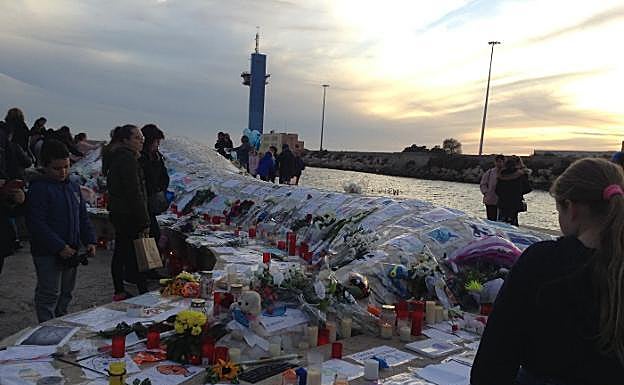 La Ballena es un altar en honor al niño 'pescaíto'. 