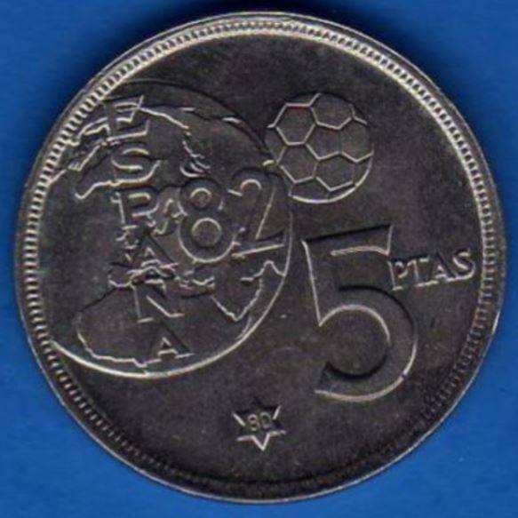 5 pesetas del 82