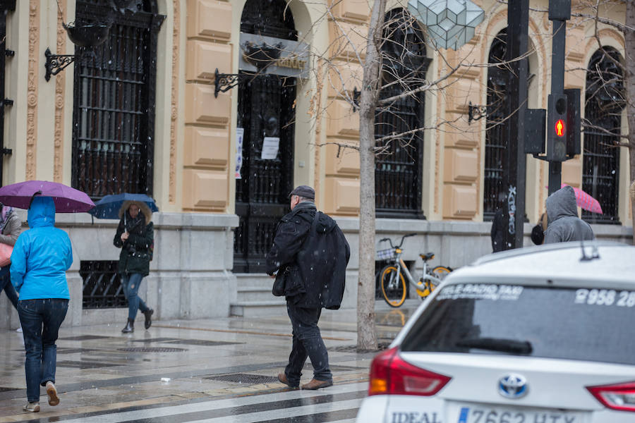 Este martes 20 de marzo ha llovido, casi nevado y ha salido el sol en cuestión de minutos