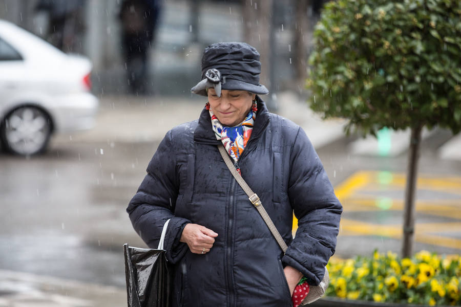 Este martes 20 de marzo ha llovido, casi nevado y ha salido el sol en cuestión de minutos