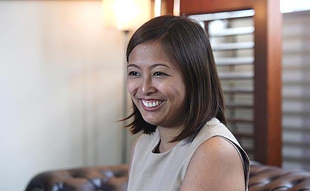 La alcaldesa de la ciudad filipina de Macati, Abigail Binay. 