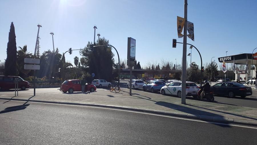 Uno de estos vehículos lleva casi tres semanas anclado en el mismo punto