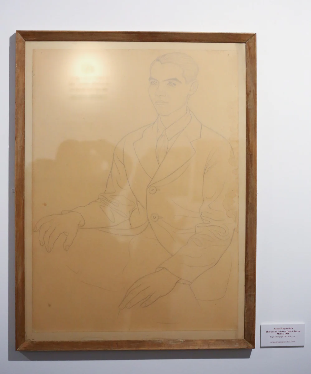'Retrato de Federico García Lorca', de Manuel Ángeles Ortiz. Madrid, 1924. Fundación Federico García Lorca.