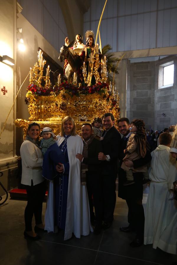 La hermandad tendría que haber puesto su Cruz de Guía en la puerta de la iglesia de San Andrés a las 16.00 horas