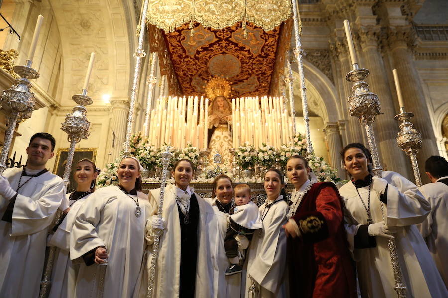 La junta de gobierno de hermandad Nuestro Padre Jesús Cautivo y Maria Santísima de la Encarnación ha retrasado su salida una hora