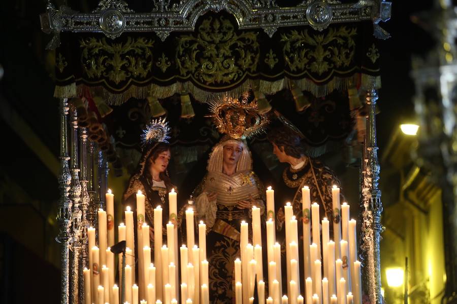 San Agustín y la Señora de la Consolación ponen el broche de oro al Lunes Santo 