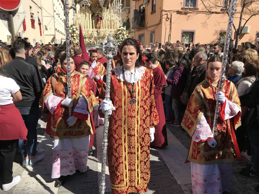 Nuestra Señora de la Luz, por las calles de la ciudad. 