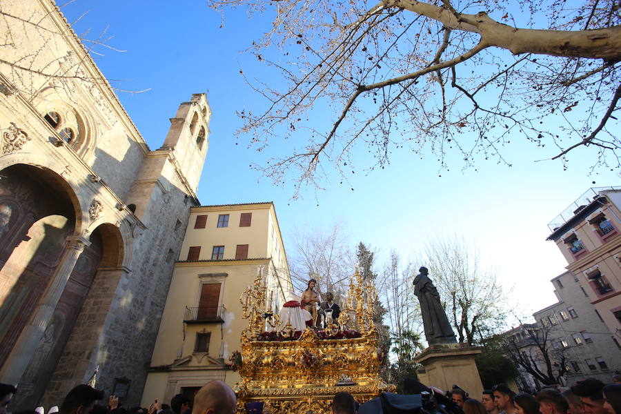 Cofradía del Señor de la Humildad, Soledad de Nuestra Señora y Dulce Nombre de Jesús, por las calles de la ciudad.