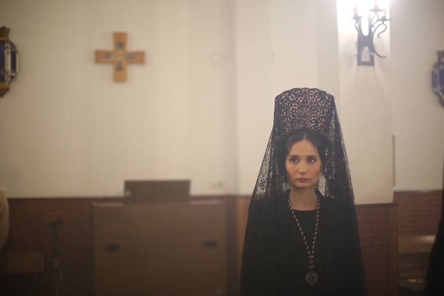 El Cristo de la Lanzada y María Santísima de la Caridad abren el Martes Santo desde la parroquia de Nuestra Señora de los Dolores