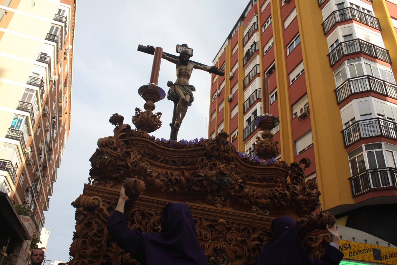 La hermandad recorre el casco histórico de Almería