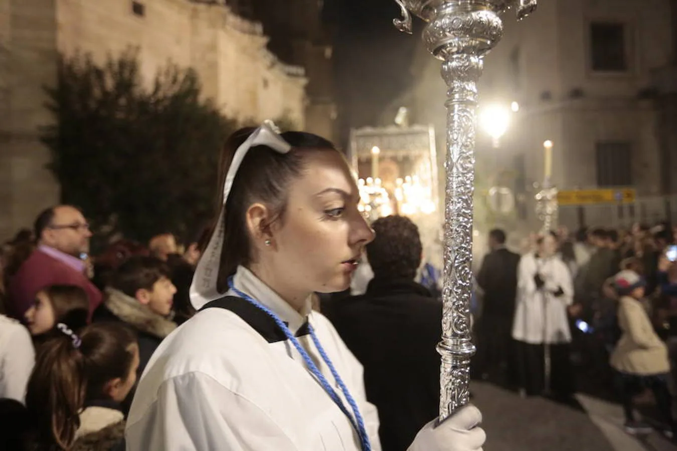 La hermandad de penitencia de Nuestro Padre Jesús del Amor y la Entrega y María Santísima de la Concepción procesiona este Jueves Santo