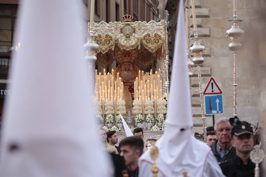 La hermandad de Nuestro Padre Jesús del Perdón y María Santísima de la Aurora Coronada procesiona este Jueves Santo