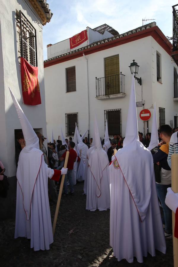 La hermandad de Nuestro Padre Jesús del Perdón y María Santísima de la Aurora Coronada procesiona este Jueves Santo