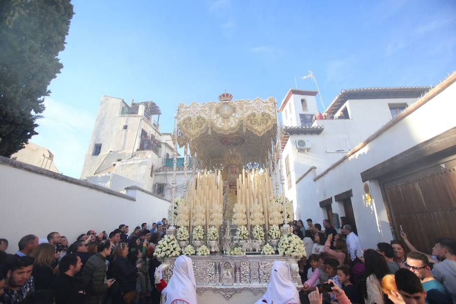 La hermandad de Nuestro Padre Jesús del Perdón y María Santísima de la Aurora Coronada procesiona este Jueves Santo