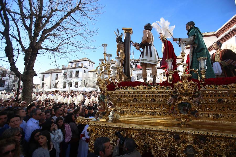 La hermandad de Nuestro Padre Jesús del Perdón y María Santísima de la Aurora Coronada procesiona este Jueves Santo