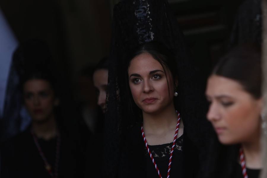 La hermandad de Nuestro Padre Jesús del Perdón y María Santísima de la Aurora Coronada procesiona este Jueves Santo