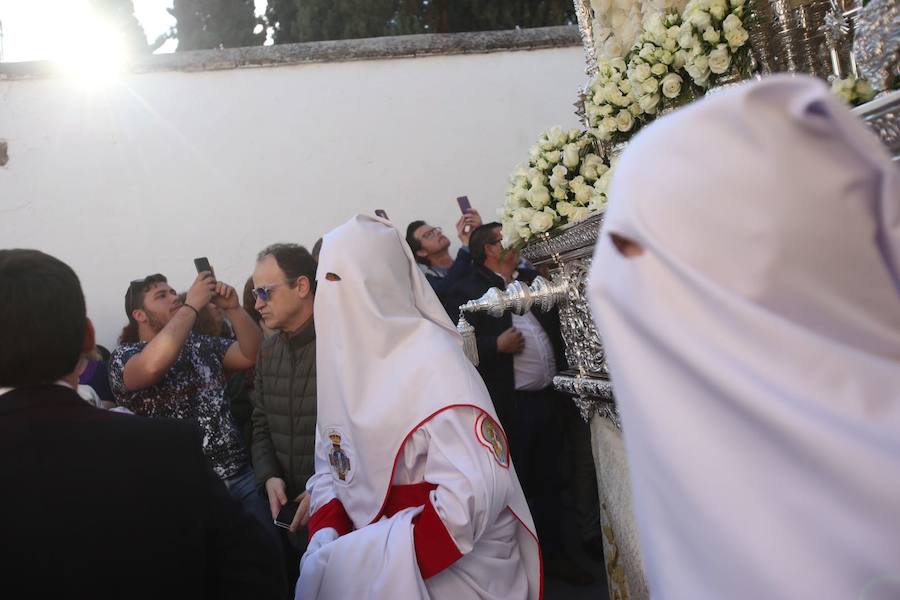 La hermandad de Nuestro Padre Jesús del Perdón y María Santísima de la Aurora Coronada procesiona este Jueves Santo