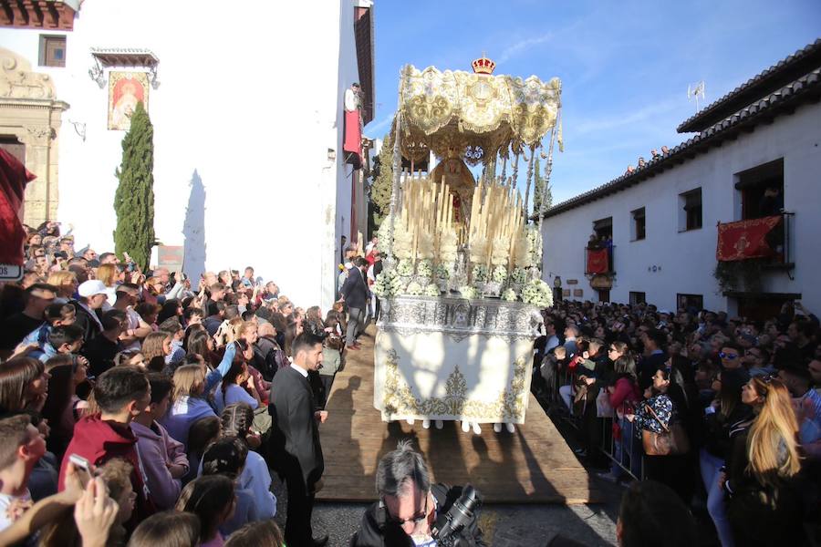 La hermandad de Nuestro Padre Jesús del Perdón y María Santísima de la Aurora Coronada procesiona este Jueves Santo