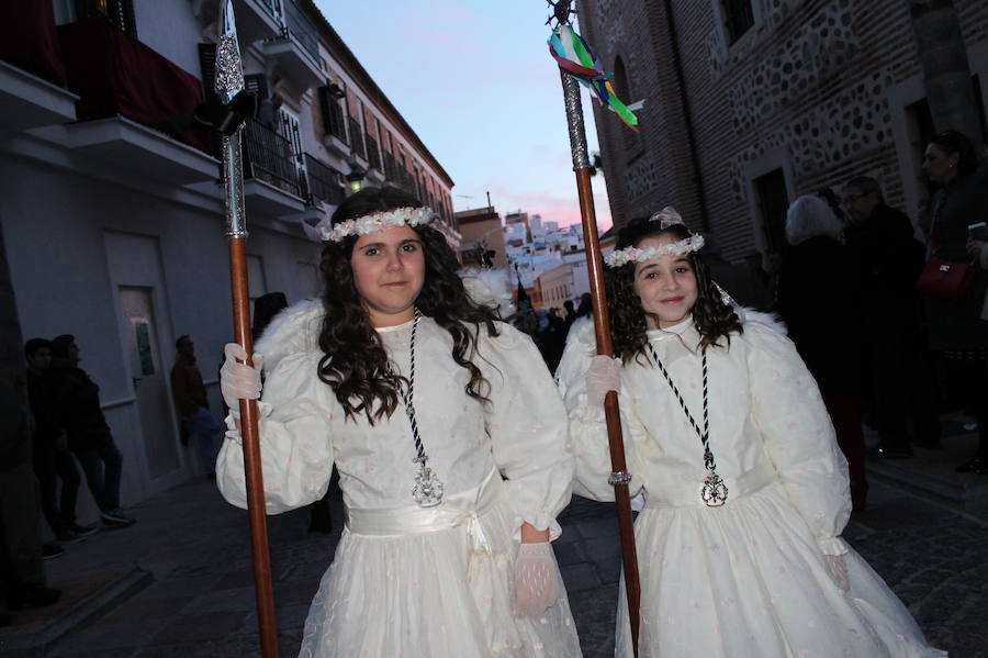 Con un aumento considerable de horquilleros este año comenzaba su estación de penitencia la Cofradía de la Virgen de los Dolores