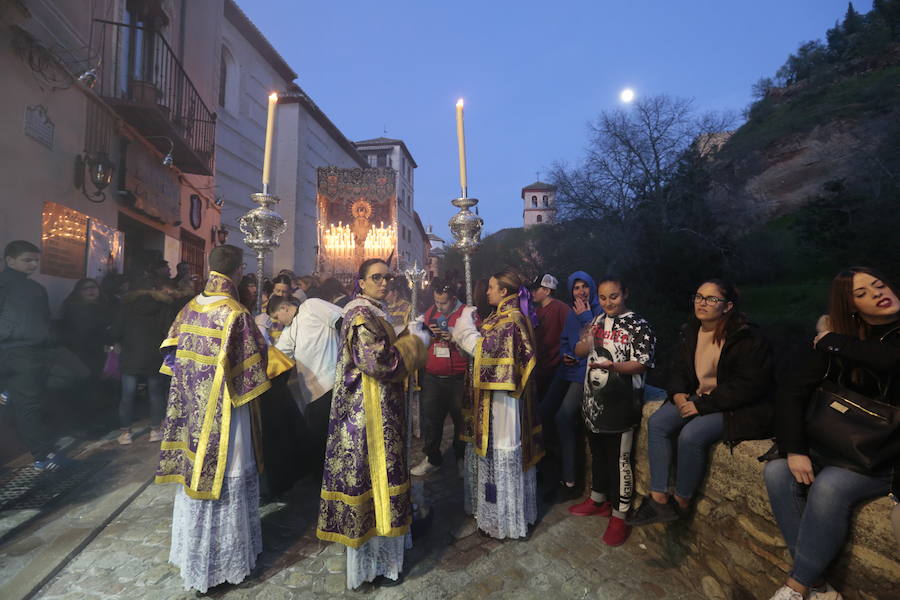 La hermandad de Nuestro Padre Jesús de la Pasión y María Santísima de la Estrella procesiona este Jueves Santo